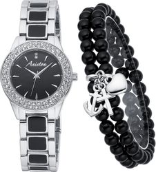 Aniston JEWELRY & WATCHES Quarzuhr, (Set, günstig online kaufen