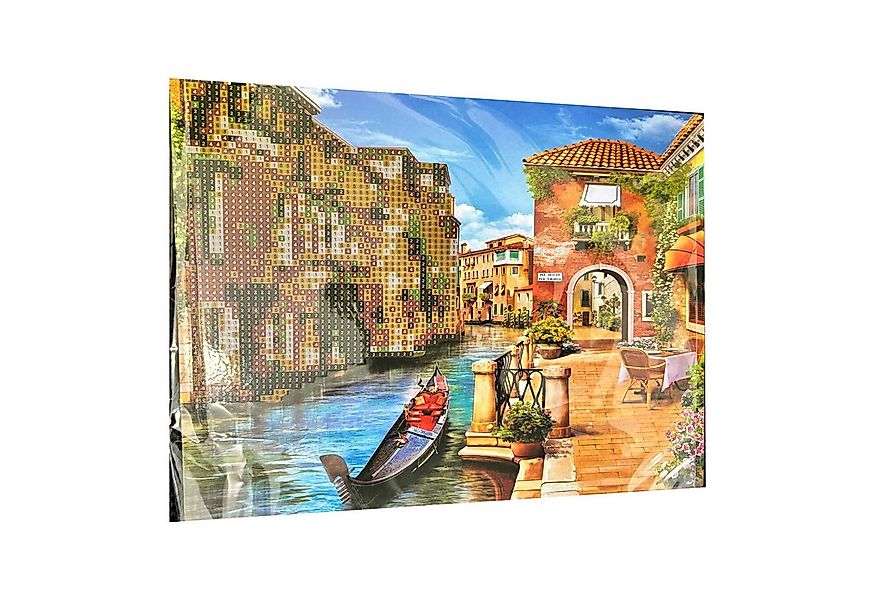 LA CUTE Malen nach Zahlen 5d Diamond Painting Venedig + Staffelei Malen nac günstig online kaufen