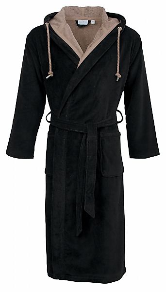 Carl Ross Unisex-Bademantel "velours" 1 Stk. Kapuze günstig online kaufen