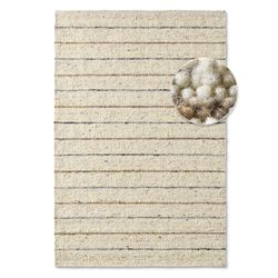 TaraCarpet Wollteppich TaraCarpet Weidenthal handgewebter Schurwollteppich günstig online kaufen