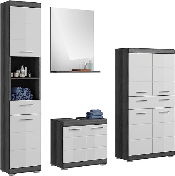 INOSIGN Badmöbel-Set Siena, 4 teilig, bestehend günstig online kaufen
