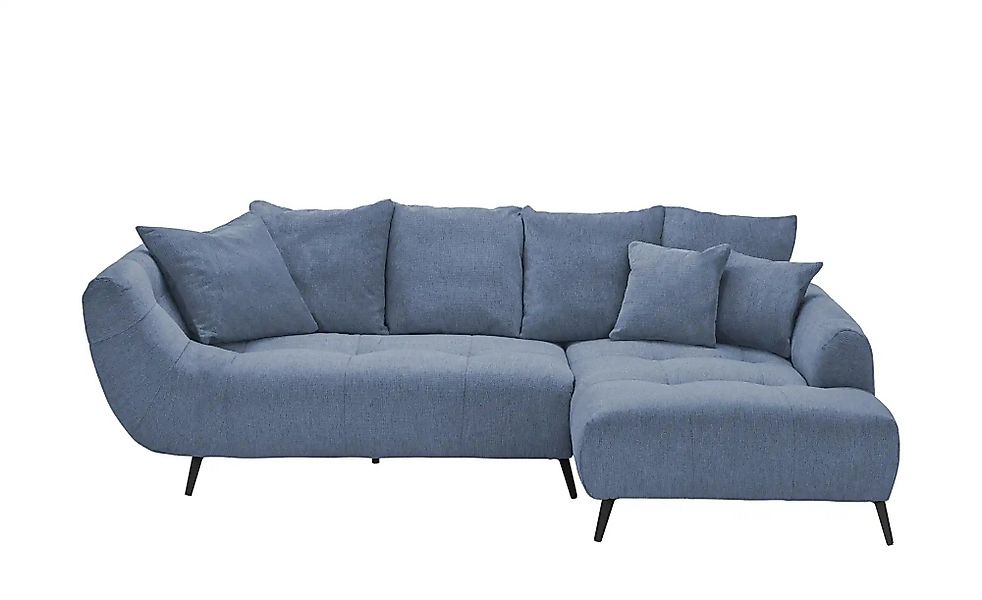 bobb Ecksofa  Bellani III ¦ blau ¦ Maße (cm): B: 279 H: 98 T: 192.0 Polster günstig online kaufen