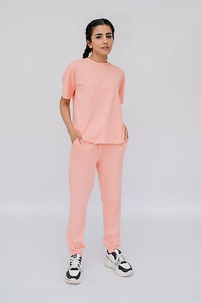 SNOOZE OFF Pyjama Loungewear Set in lachsfarben günstig online kaufen