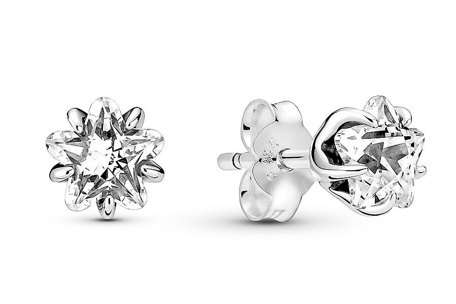 Pandora Paar Ohrstecker Damen-Himmlisch Funkelnder Stern Silber günstig online kaufen