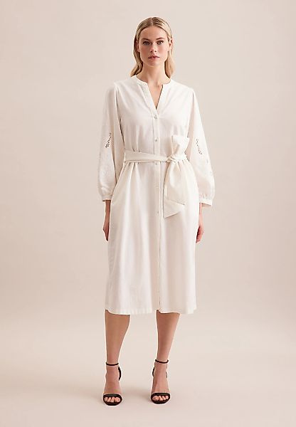 seidensticker Sommerkleid "Schwarze Rose" 7/8 Rundhals Uni günstig online kaufen