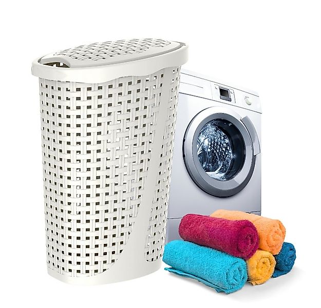 GarPet Wäschebox Wäschebox Wäschesammler Wäschekorb Wäschetruhe Rattan Opti günstig online kaufen
