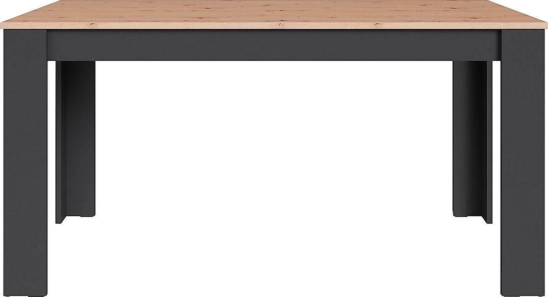 byLIVING Esstisch Nori, Küchentisch in Eicheoptik, Gestell wahlweise anthra günstig online kaufen