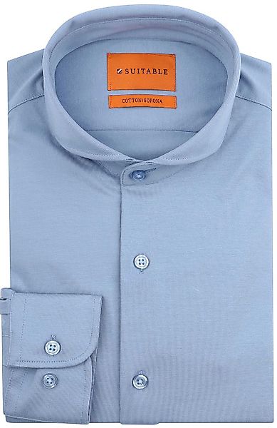 Suitable Sorona Hemd Mid Blau - Größe 40 günstig online kaufen