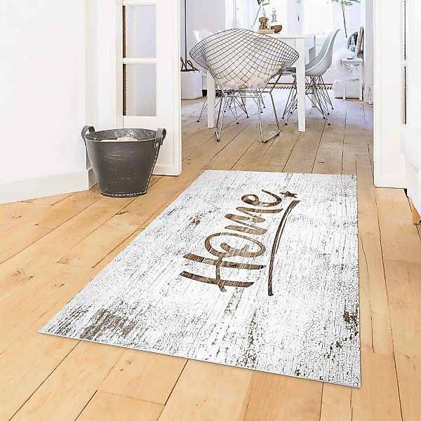 Vinyl-Teppich Home Shabby Holzoptik günstig online kaufen