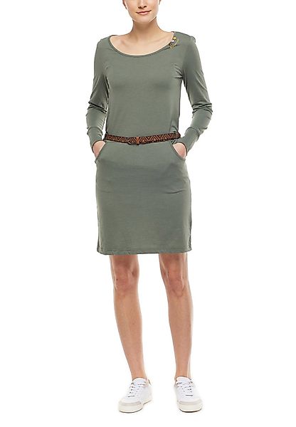 Ragwear Damen Kleid MONTANA ORGANIC 2121-20030 Olive 5031 Khaki günstig online kaufen
