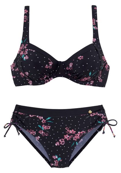 LASCANA Bügel-Bikini mit geblümtem Print günstig online kaufen