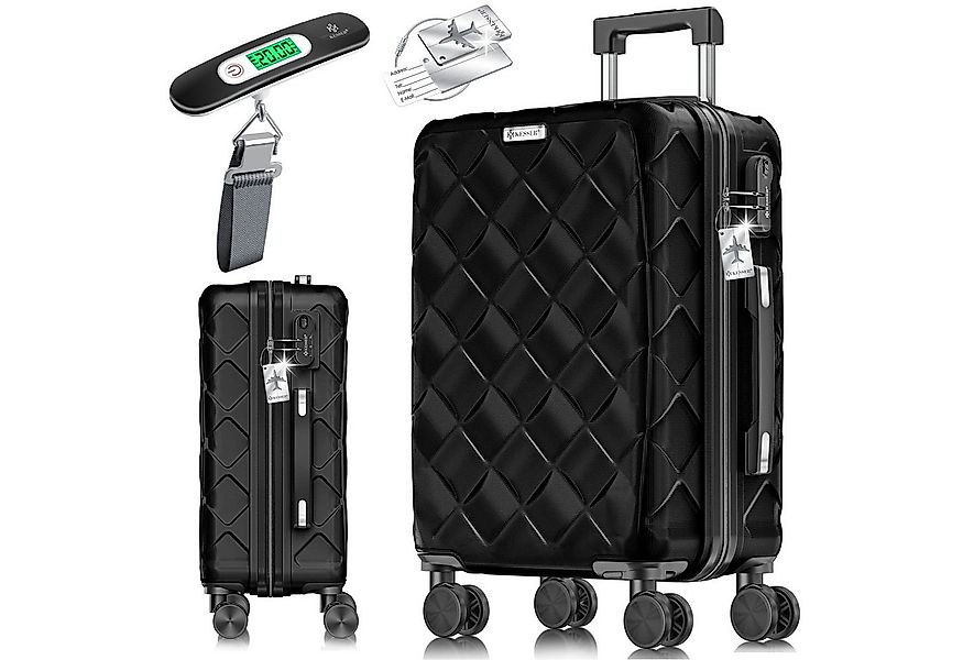 KESSER Hartschalen-Trolley Reisekoffer, 4 Rollen, ABS Hartschalenkoffer mit günstig online kaufen
