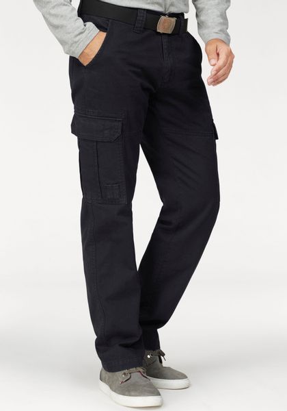 Mans World Cargohose mit aufgesetzten Taschen günstig online kaufen