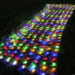 MUPOO LED-Lichternetz 8 Modi LED-Lichtnetz,LED-Lichterkette,LED Dekolicht günstig online kaufen