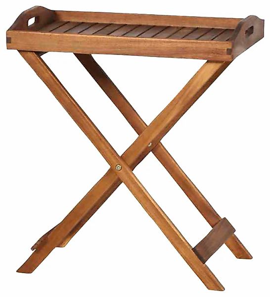 Siena Garden Tablett Astoria Beige 60x40x70 cm FSC® günstig online kaufen