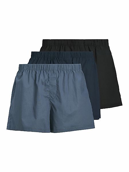 Jack & Jones PlusSize Boxer "JACMILANO WOVEN BOXERS 3 PACK PLS SN" günstig online kaufen