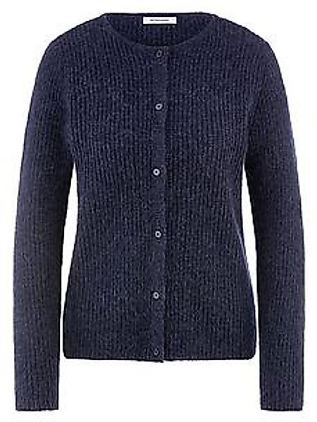 Strickjacke Peter Hahn blau günstig online kaufen