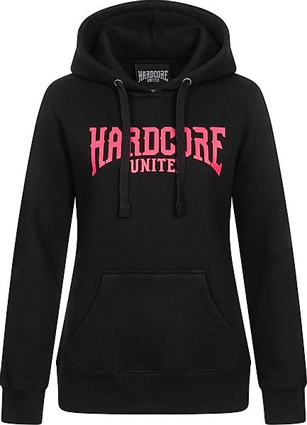 Hardcore United Rundhalspullover Bobby Frauen Kapuzensweatshirt günstig online kaufen