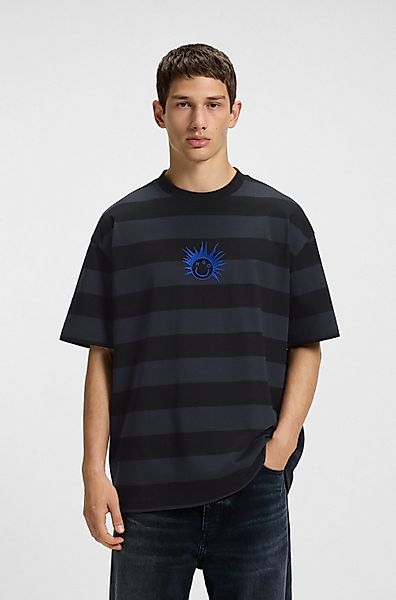 HUGO Blue T-Shirt Nisite regular fit günstig online kaufen