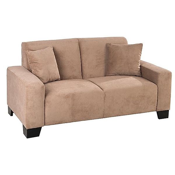 Iwaniccy 2-Sitzer JULIA, Greige, Webstoff, mit 2 Zierkissen, B 163 x H 81 x günstig online kaufen