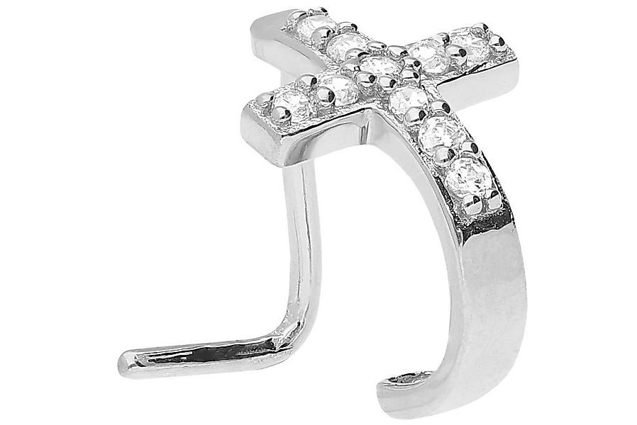 PIERCINGLINE Nasenpiercing Chirurgenstahl Nasenstecker KRISTALLKREUZ (Nasen günstig online kaufen