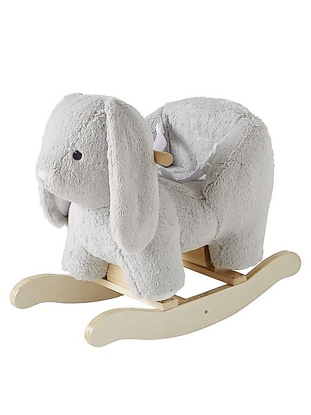 vertbaudet Lauflernwagen Schaukel-Hase mit Holzgestell FSC® günstig online kaufen
