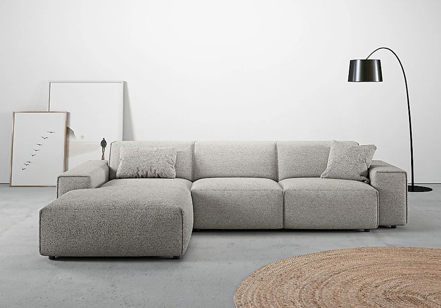 Home affaire Ecksofa "Glimminge auch in Breitcord, Feincord, Bouclé + Easy günstig online kaufen
