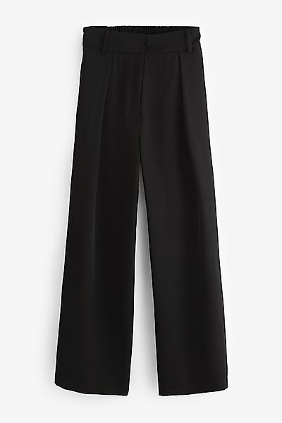 Next Palazzohose Hose mit weitem Bein und Elastikrücken – Kurzgröße (1-tlg) günstig online kaufen