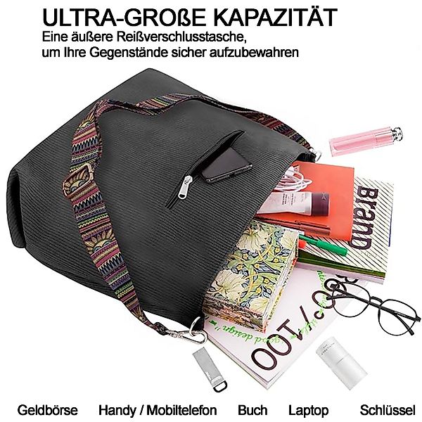 Mutig Handtasche Handtasche Groß, Damen Umhängetasche günstig online kaufen