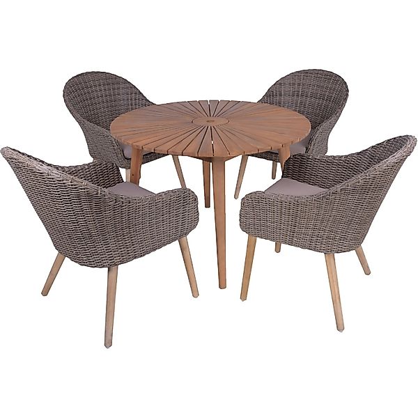 Garden Pleasure Garten-Essgruppe », Tischgruppe »FREMONT/PUEBLO Set 01«« Se günstig online kaufen