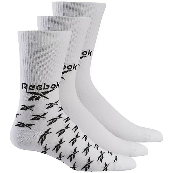 Reebok Classics Fo Crew Socken 3 Paare EU 37-39 White günstig online kaufen