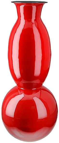 GILDE Bodenvase "Vase Neo rot H.49 cm" günstig online kaufen