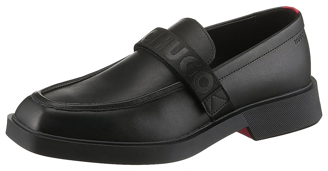 HUGO Iker Slipper, Schlupfschuh, Halbschuh, Loafer, Anzugschuh mit Klettrie günstig online kaufen