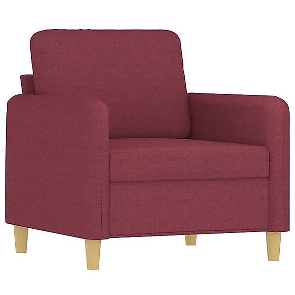 vidaXL Sofa Sessel Weinrot 60 cm Stoff günstig online kaufen