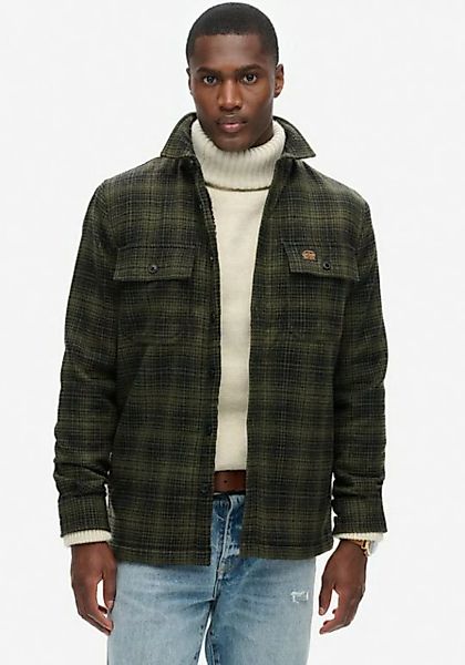 Superdry Langarmhemd Wool Miller Overshirt günstig online kaufen