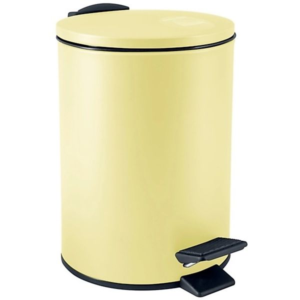 Spirella Treteimer Adelar 3, Gelb Matt günstig online kaufen