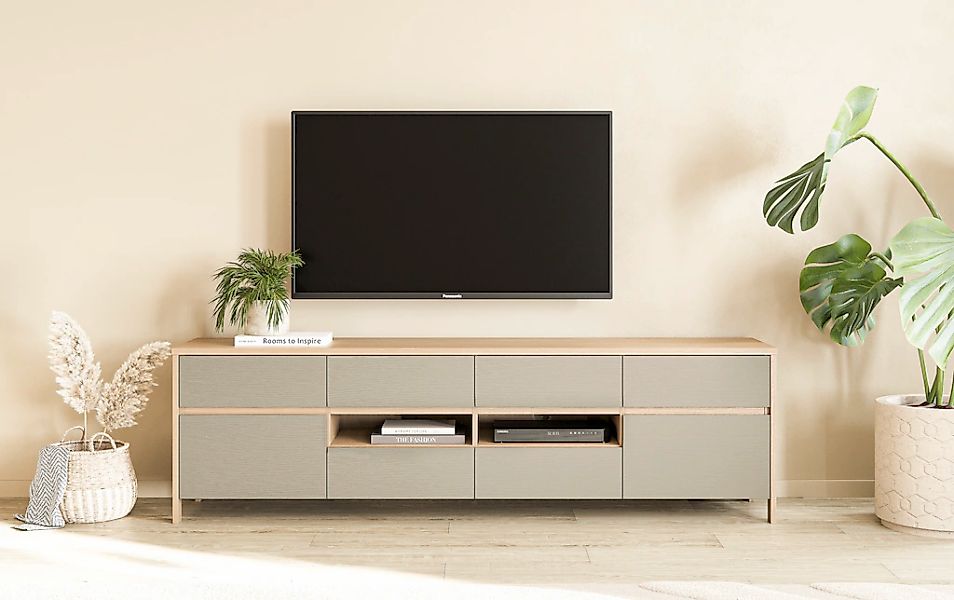 Home affaire TV-Schrank "Stranda, moderner TV-Unterschrank, Kommode im Scan günstig online kaufen