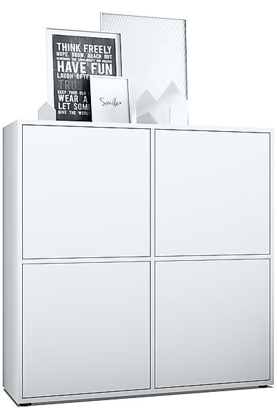 Vladon Highboard Cuba V2 (Schrank, 104 x 105,5 x 35,5 cm Sideboard mit 8 Fä günstig online kaufen