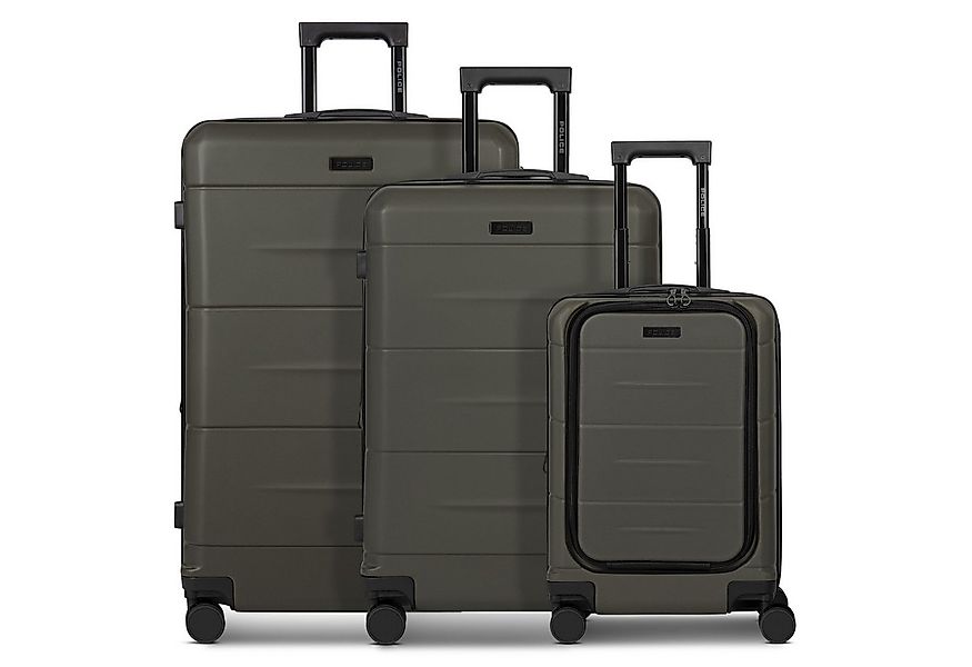 Police Trolleyset London, 4 Rollen, (3-teilig, 3 tlg), ABS günstig online kaufen