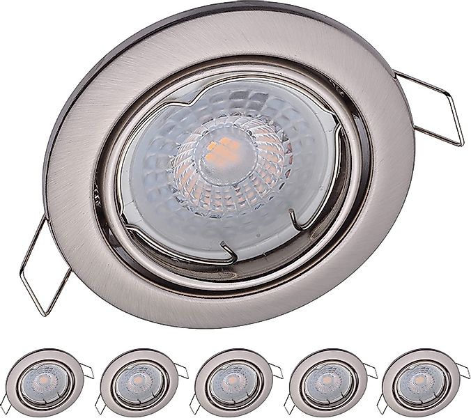 Oktaplex lighting LED Einbaustrahler 6er Set günstig online kaufen