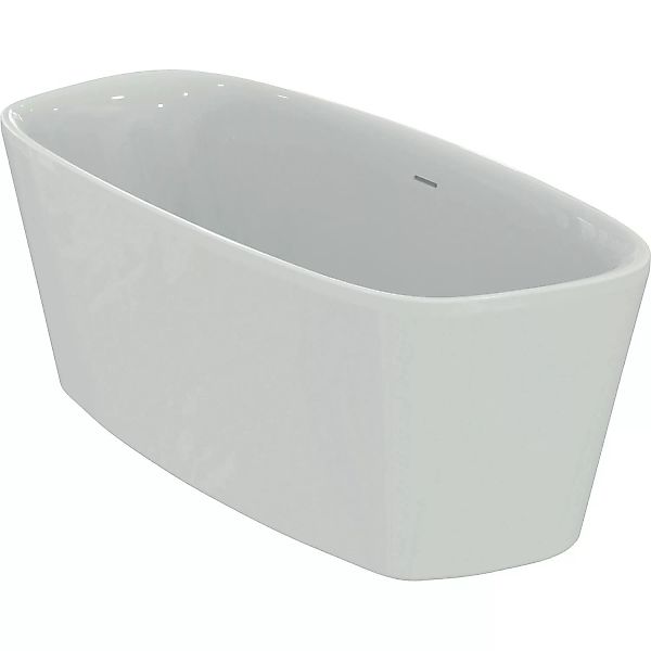 Ideal Standard Oval-Badewanne Dea freistehend 170 cm x 75 cm Weiß günstig online kaufen