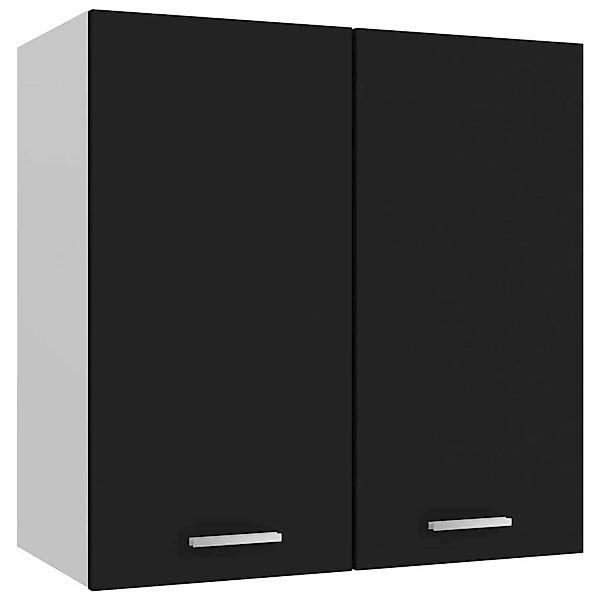 vidaXL Hängeschrank Hängeschrank Schwarz 60x31x60 cm Spanplatte günstig online kaufen