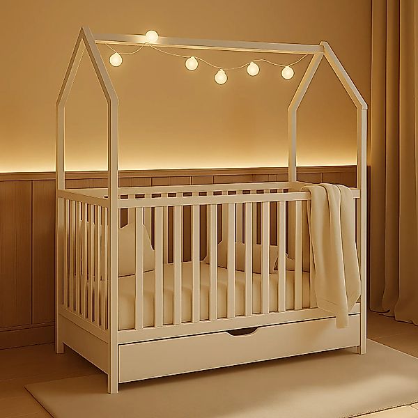 Alavya Home® Babybett ELLA 60x120 cm günstig online kaufen