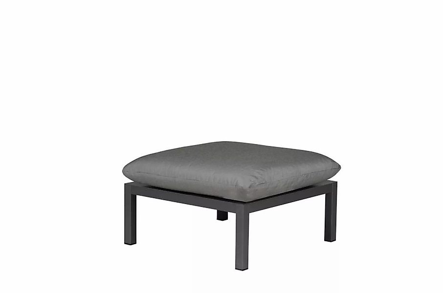 Anbauelelement Fiam DOMINO, 70 x 70 x 42 Gestell: Aluminium Schwarz, Sitzki günstig online kaufen