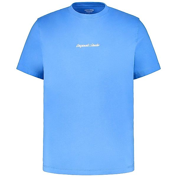 Jack&Jones T-Shirt mit Label-Stickerei Farbe marine Größe: 5XL günstig online kaufen