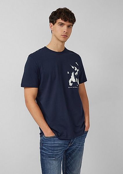 s.Oliver Kurzarmshirt T-Shirt T-Shirt mit Artwork-Print günstig online kaufen