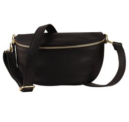 MIRROSI Bauchtasche Damen, Echtleder, Leder, Made günstig online kaufen
