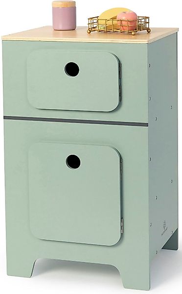 MUSTERKIND® Kinder-Kühlschrank Mix & Match, salbei/natur, günstig online kaufen