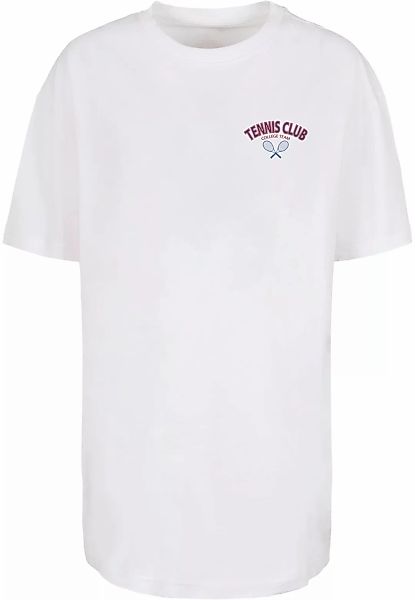 Merchcode T-Shirt "Merchcode Damen Ladies College Club Boyfriend Tee", (1 t günstig online kaufen