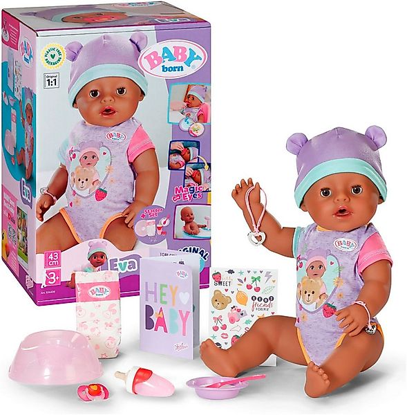 Baby Born Babypuppe Eva, 43 cm (Set, 11-tlg) günstig online kaufen